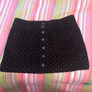 Free People corduroy skirt